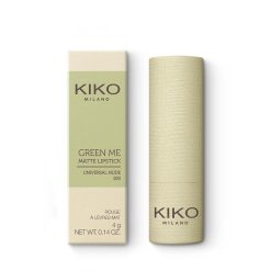 KIKO Milano Green Me Matte Lipstick 100 Universal Nude Hot