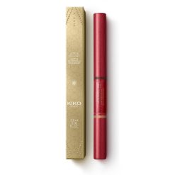 KIKO Milano Joyful Holiday Matte&Glitter Duo Eyemarker 03 Brown & Copper Glitter Best