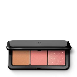 KIKO Milano Multi Finish Trio Blush & Bronzer Palette 01 - Coral Clearance