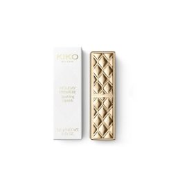 KIKO Milano Holiday Premiere Sparkling Lipstick 01 Brilliant Brown New