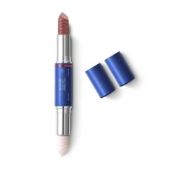 KIKO Milano Blue Me 3D Effect Lipstick Duo 01 Rosy Nude New