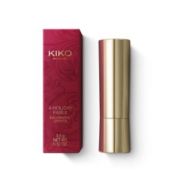 KIKO Milano A Holiday Fable Enchanting Lipstick 02 Shimmering Rose Hot